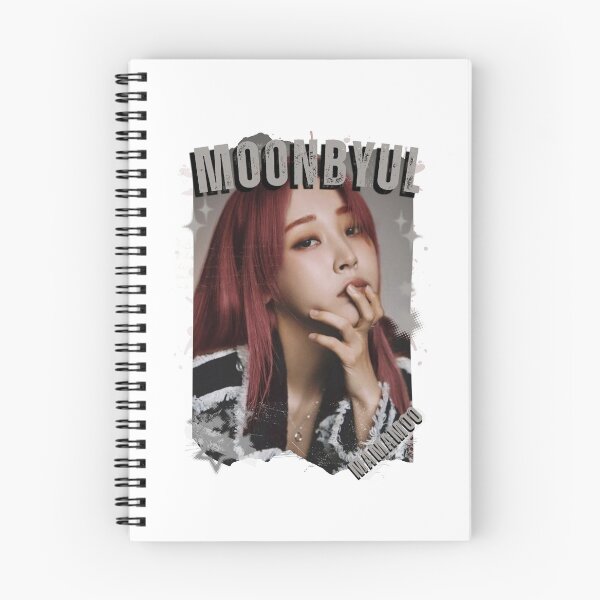 Item preview, Mamamooo Moonbyul Kpop Female group Scrapbook Collage Cozy Y2K Vintage Design designed and sold by HELL0WBELLO.