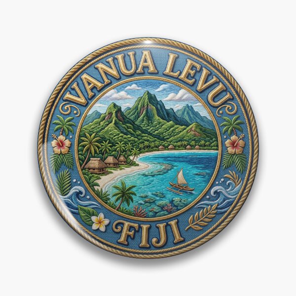 Item preview, Vanua Levu, Fiji – Tropical beaches, villages & inselbergs designed and sold by Girih.
