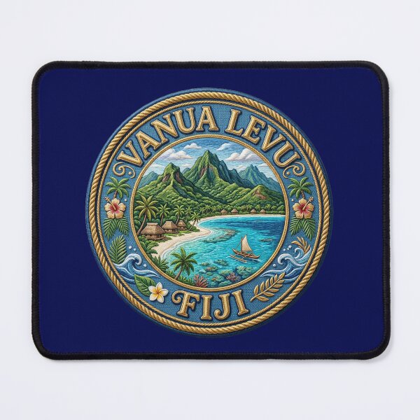 Item preview, Vanua Levu, Fiji – Tropical beaches, villages & inselbergs designed and sold by Girih.
