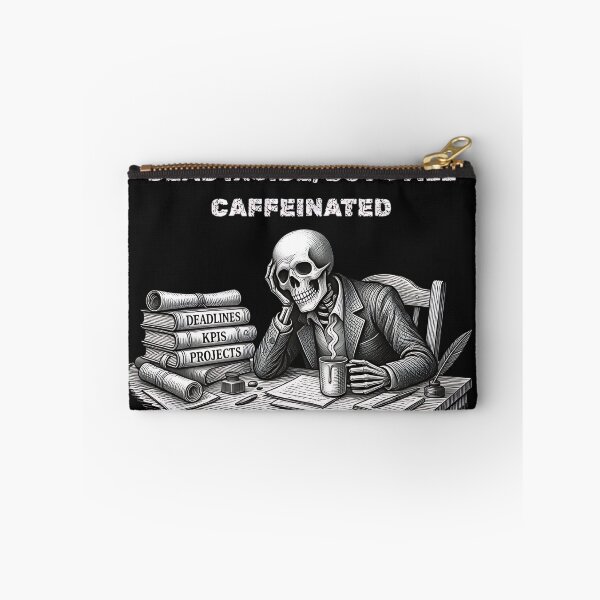 Artikelvorschau, Innerlich tot, aber immer noch koffeinsüchtiger Büroangestellter entworfen und verkauft von DarkOriginArts.