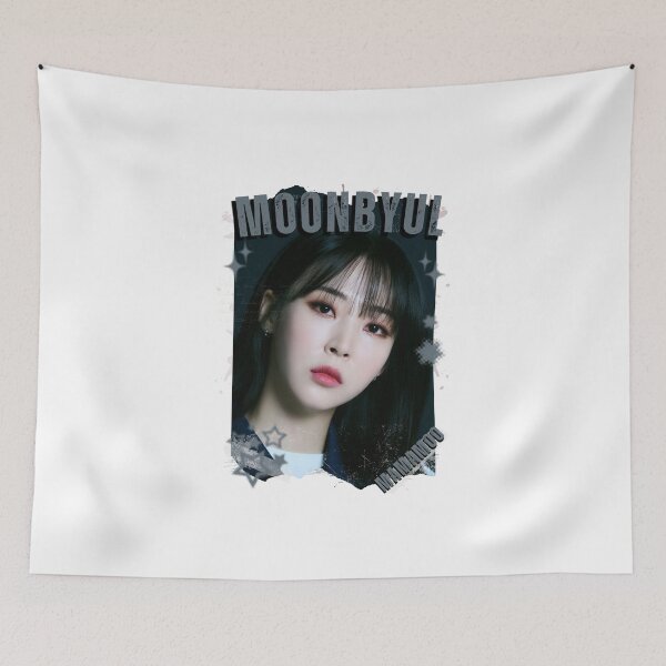 Item preview, Mamamooo Moonbyul Kpop Female group Scrapbook Collage Cozy Y2K Vintage Design designed and sold by HELL0WBELLO.