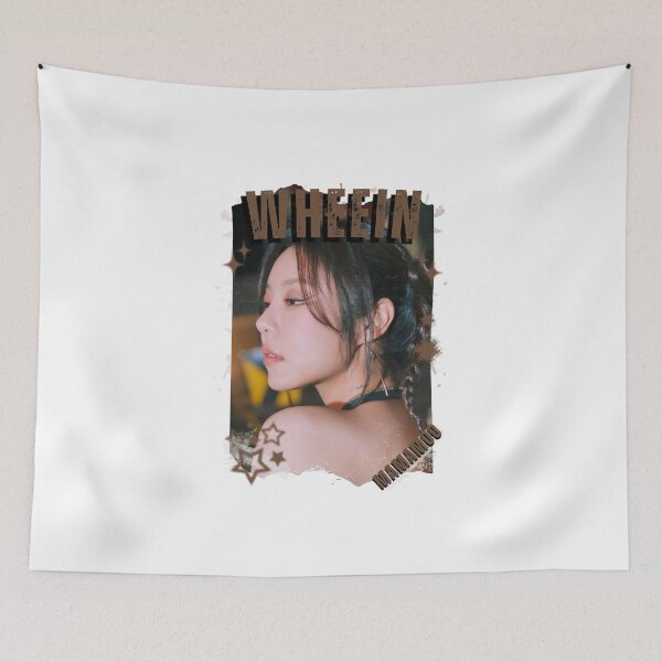 Item preview, Mamamooo Wheein Kpop Female group Scrapbook Collage Cozy Y2K Vintage Design designed and sold by HELL0WBELLO.