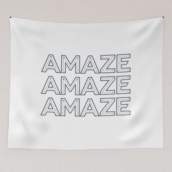 Item preview, Amaze Amaze Amaze designed and sold by Revolving-Book.