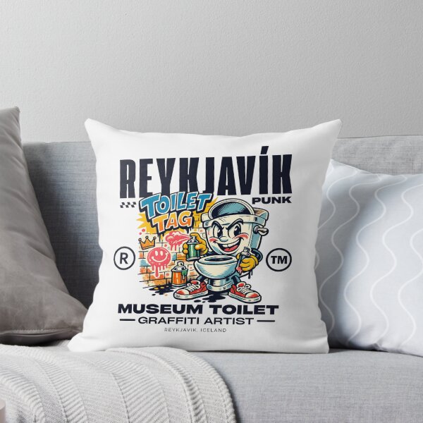Item preview, Iceland : Reykjavik punk museum toilet graffiti artist designed and sold by Peerless-Prime.