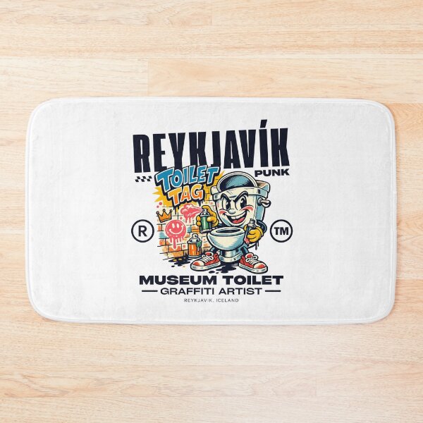 Item preview, Iceland : Reykjavik punk museum toilet graffiti artist designed and sold by Peerless-Prime.