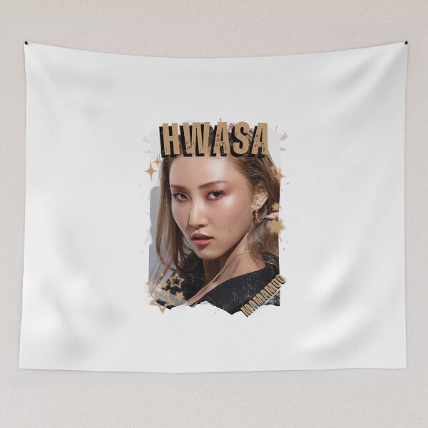 Item preview, Mamamooo Hwasa Kpop Female group Scrapbook Collage Cozy Y2K Vintage Design designed and sold by HELL0WBELLO.