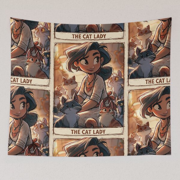 Item preview, The Cat Lady designed and sold by MendaciousMina.