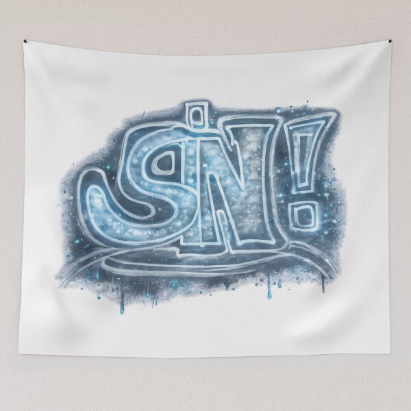 Item preview, Frosty Whisper of Rebellion: Ice Graffiti designed and sold by kdhill.