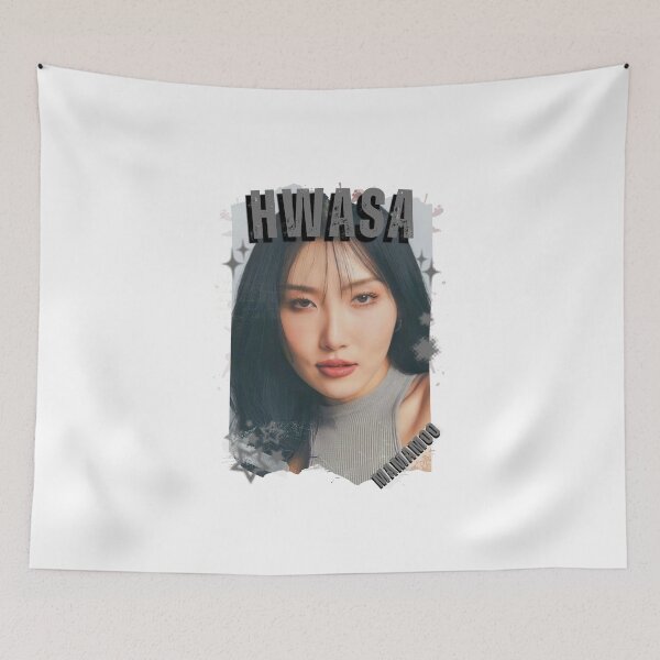 Item preview, Mamamooo Hwasa Kpop Female group Scrapbook Collage Cozy Y2K Vintage Design designed and sold by HELL0WBELLO.