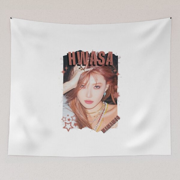 Item preview, Mamamooo Hwasa Kpop Female group Scrapbook Collage Cozy Y2K Vintage Design designed and sold by HELL0WBELLO.