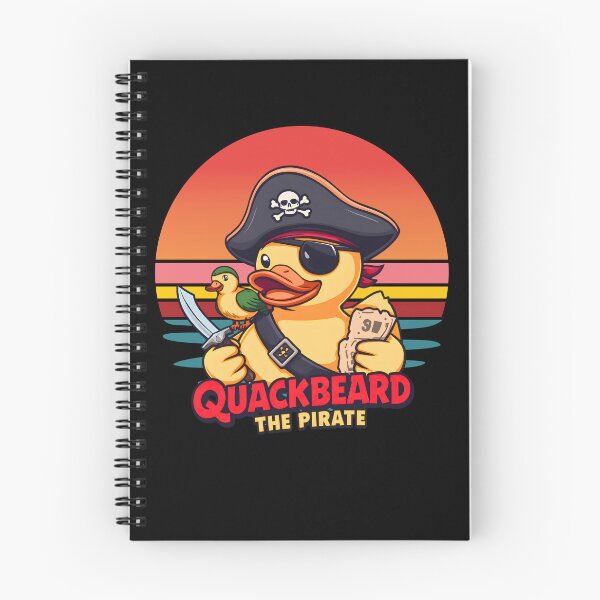 Item preview, Quackbeard the Pirate – Funny Pirate Rubber Duck designed and sold by RubberQuack.