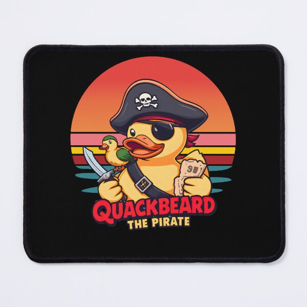 Item preview, Quackbeard the Pirate – Funny Pirate Rubber Duck designed and sold by RubberQuack.