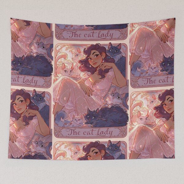 Item preview, The Cat Lady designed and sold by MendaciousMina.
