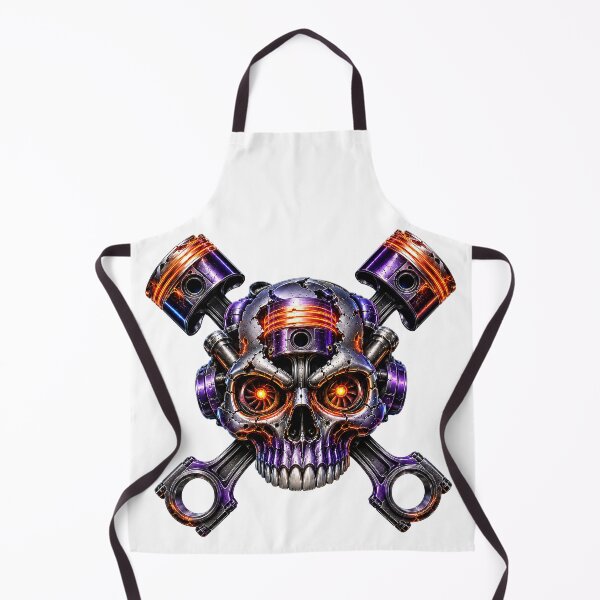 Item preview, Skull of Destroyed Engine Parts designed and sold by nikkolaus.