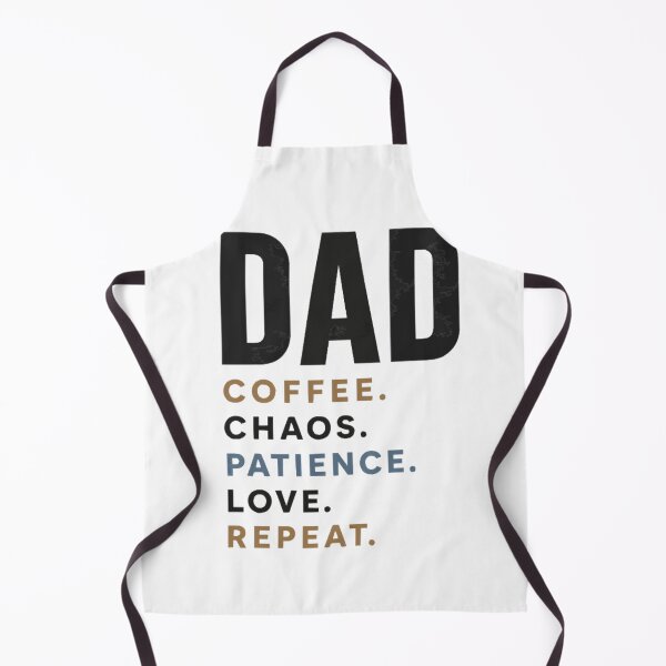 Item preview, Dad Coffee Chaos Repeat Shirt designed and sold by PINK FREE.