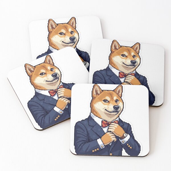 Item preview, The Distinguished Doge designed and sold by StickerRaven.