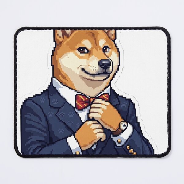 Item preview, The Distinguished Doge designed and sold by StickerRaven.