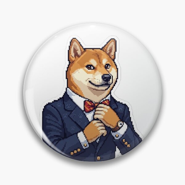 Item preview, The Distinguished Doge designed and sold by StickerRaven.