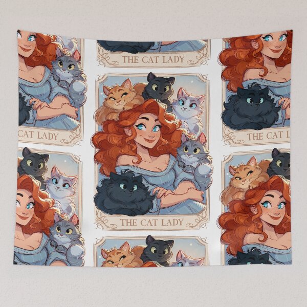 Item preview, The Cat Lady designed and sold by MendaciousMina.