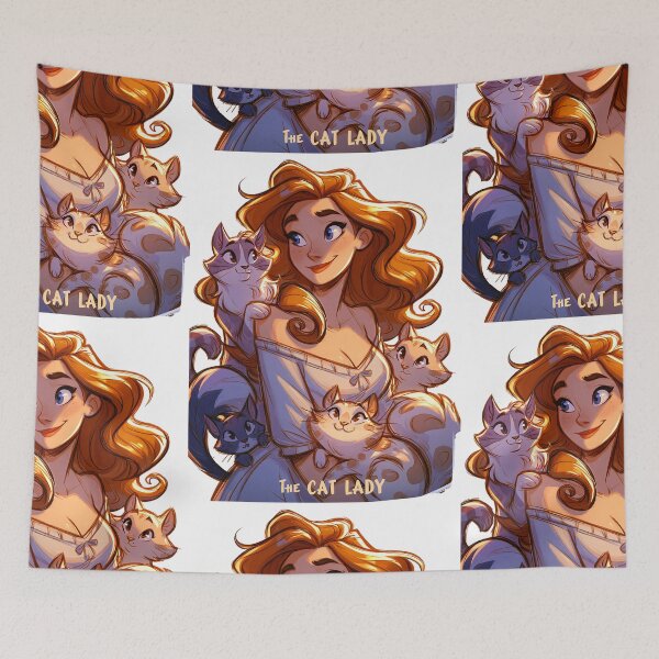 Item preview, The Cat Lady designed and sold by MendaciousMina.