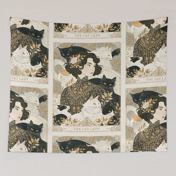 Item preview, The Cat Lady designed and sold by MendaciousMina.