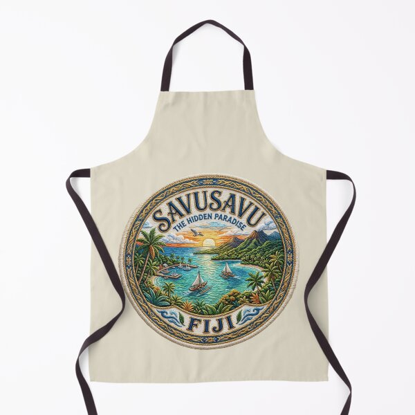 Item preview, Savusavu, Fiji – Sunset, Lagoon & Tropical Mountains designed and sold by Girih.