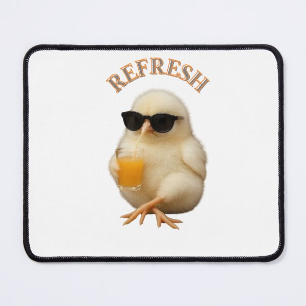 Item preview, Cool Chick refresh summer vibe orange juice designed and sold by ArtistMadrid.