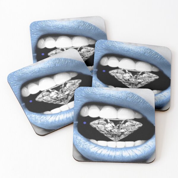 Item preview, Carolina Blue Diamond Lips designed and sold by Kdorsey2.