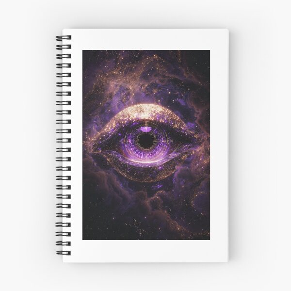 Aperçu de l'œuvre Oeil cosmique créée et vendue par Aether Flow.