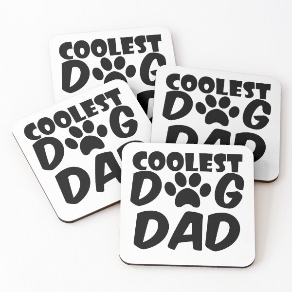 Item preview, coolest Dog Dad T-Shirt Cute Dog Lover Shirt Pet Dad Gift Paw Heart Graphic Tee Dog Owner Gift for Men designed and sold by FurAndFlaireg.