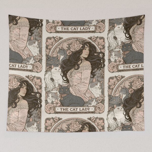 Item preview, The Cat Lady designed and sold by MendaciousMina.