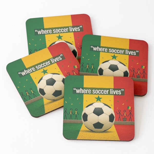 Item preview, Where Soccer Lives - Senegal designed and sold by Endeva4eva.