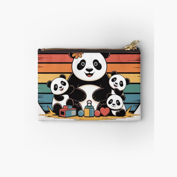 Item preview, Copy of Mom Of The Year Three Kids Panda Shirt – Cute Retro Panda Mom Gift designed and sold by Biedroneczka.
