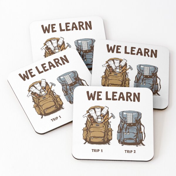 Item preview, We Learn Backpacking Pack Comparison designed and sold by NorthingShop.