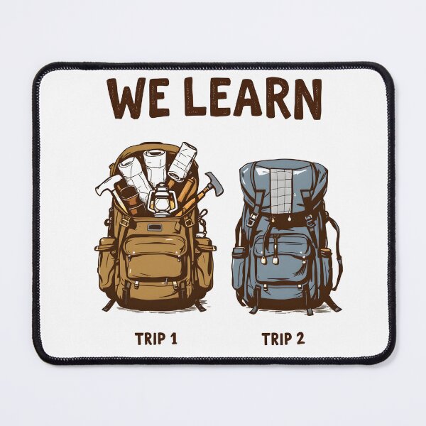 Item preview, We Learn Backpacking Pack Comparison designed and sold by NorthingShop.