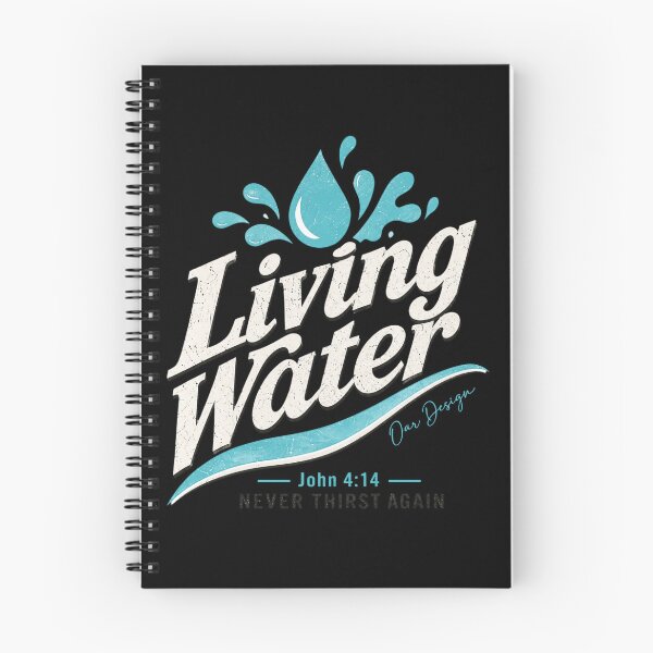Item preview, Living Water Bible Verse John 4:14 designed and sold by Oardesigns.