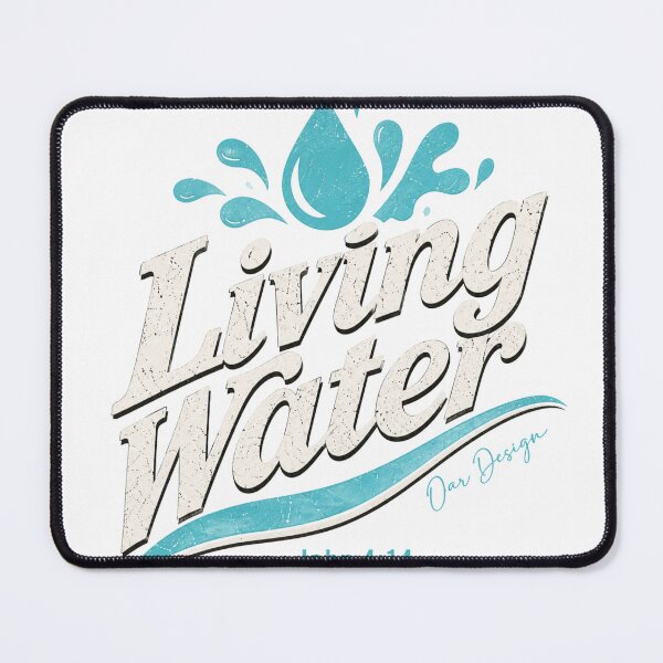 Item preview, Living Water Bible Verse John 4:14 designed and sold by Oardesigns.