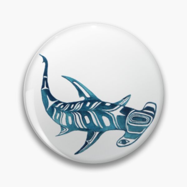 Item preview, Watercolor Hammerhead designed and sold by Nicolette Love.