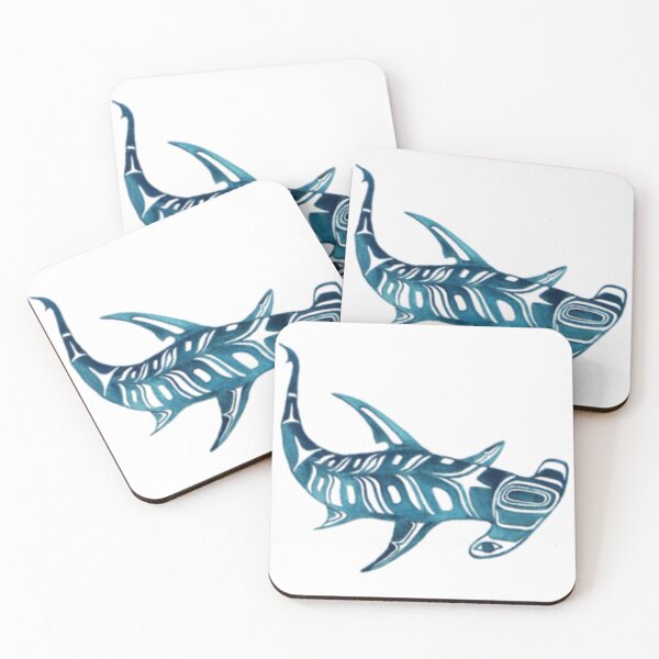 Item preview, Watercolor Hammerhead designed and sold by Nicolette Love.