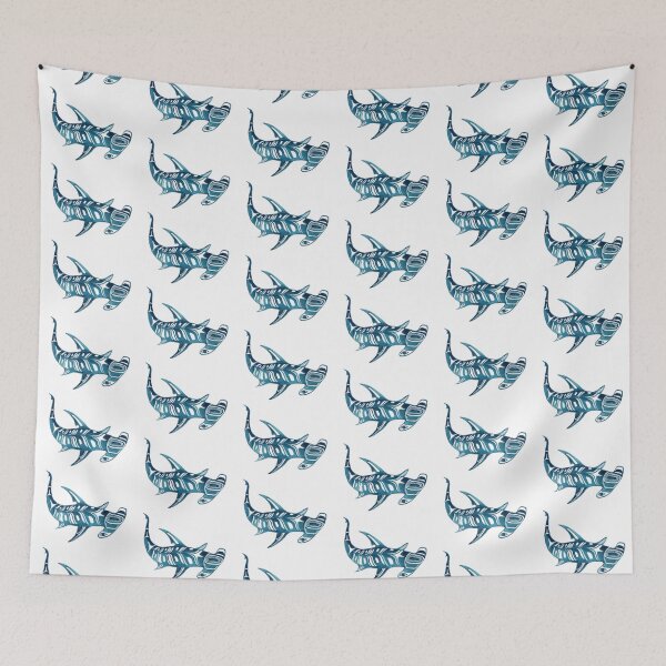 Item preview, Watercolor Hammerhead designed and sold by Nicolette Love.