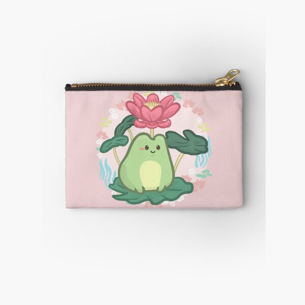 Item preview, Frog Sit Upper the Water Lily Leaf designed and sold by Khotekmei.