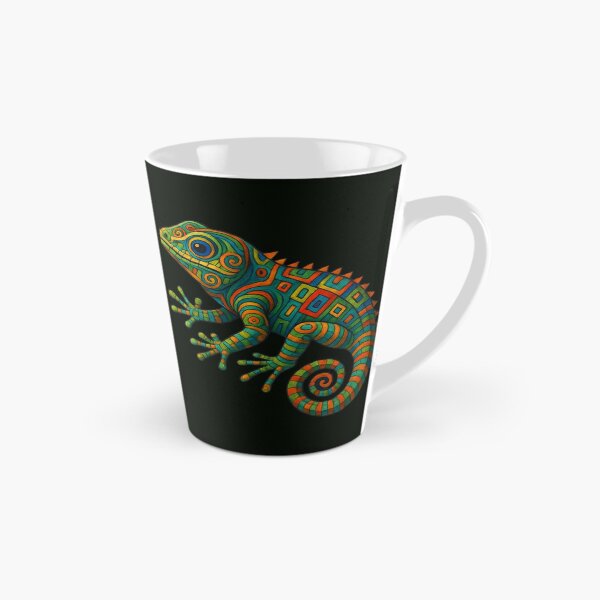 Item preview, Psychedelic Iguana Geometric Mosaic Art designed and sold by FLIP-original.