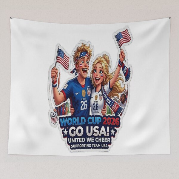 Item preview, U.S Couple World Cup 2026 designed and sold by Magic Shop Arts.