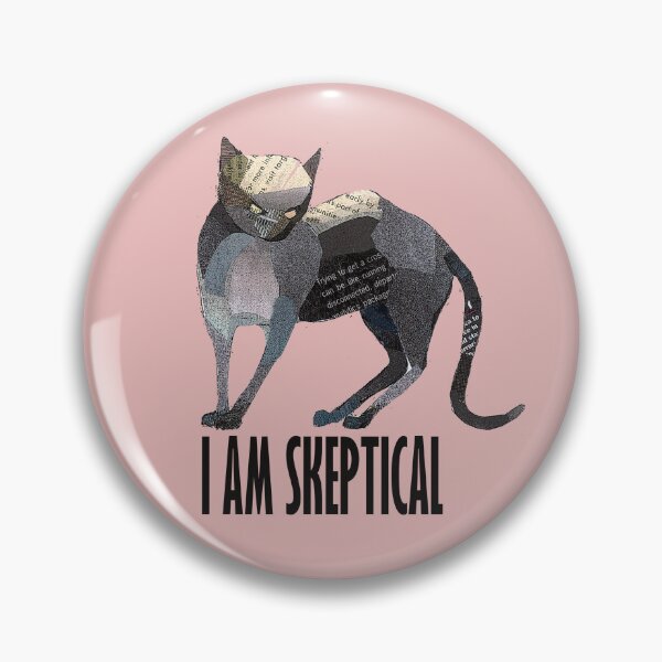 Item preview, Skeptical Cat designed and sold by Chuckiee.
