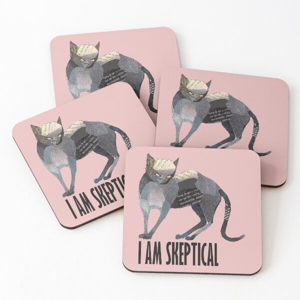 Item preview, Skeptical Cat designed and sold by Chuckiee.