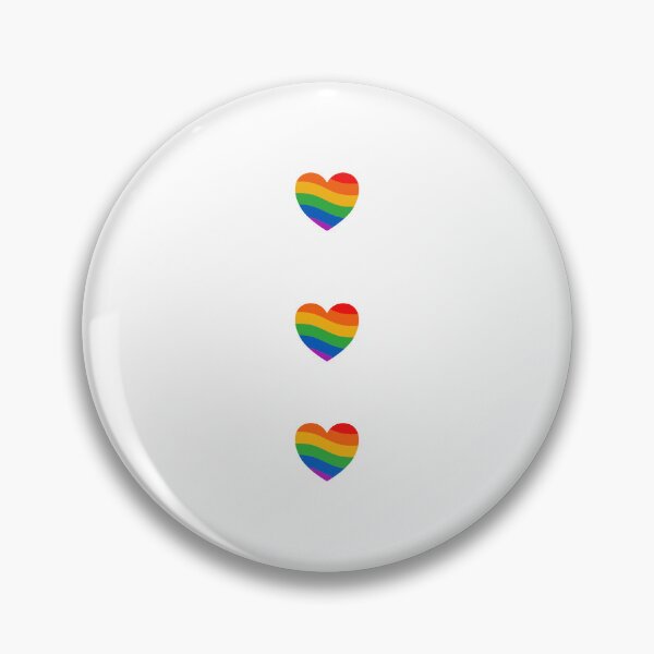 Item preview, LGBT Pride flag rainbow hearts pack designed and sold by Inspirationmotivation.