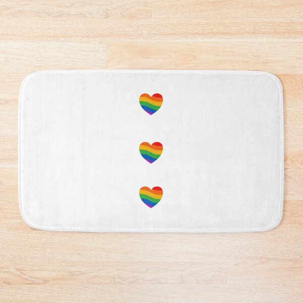 Item preview, LGBT Pride flag rainbow hearts pack designed and sold by Inspirationmotivation.