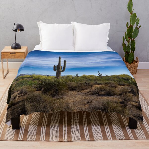 Item preview, Saguaro in the Desert - Lost Dutchman State Park, AZ designed and sold by Kathy Weaver.