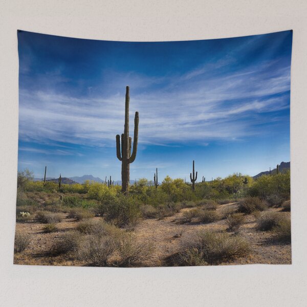 Item preview, Saguaro in the Desert - Lost Dutchman State Park, AZ designed and sold by Kathy Weaver.
