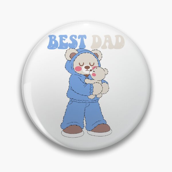 Item preview, Best Dad Bear Hug designed and sold by Stellar Geometry.
